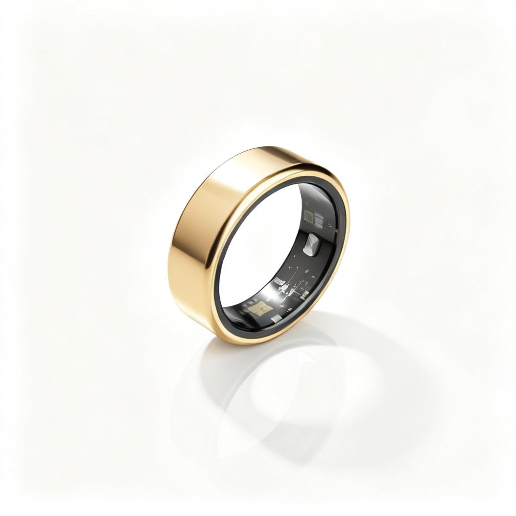 2024 COLMI R02 Smart Ring with Charging Case for Men Women, Battery Life, 39 Days, Health Monitor, 5ATM Waterproof